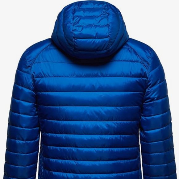 Fit Space Mens Down Alternative Jacket Quilted Lightweight Packable Padding Coat - Picture 3 of 9